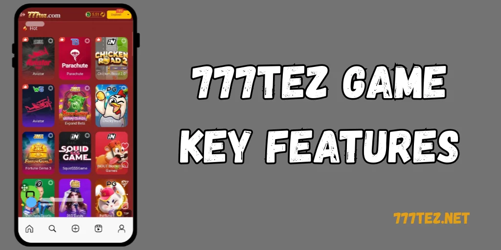 777TEZ Game Key Features